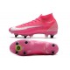 Nike Mercurial Superfly 7 Elite SG-Pro AC x Mbappe Rose Blanc Noir