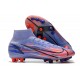 Nike Mercurial Superfly 8 Elite AG-PRO Mbappé Chardon Clair Argent Métallique