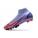 Nike Mercurial Superfly 8 Elite AG-PRO Mbappé Chardon Clair Argent Métallique