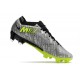 Nike Zoom Mercurial Vapor XV Elite FG Argent Métallique Vert Noir