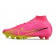 Nike Zoom Mercurial Superfly 9 Elite AG Rose Jaune