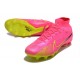 Nike Zoom Mercurial Superfly 9 Elite AG Rose Jaune