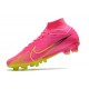 Nike Zoom Mercurial Superfly 9 Elite AG Rose Jaune