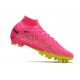 Nike Zoom Mercurial Superfly 9 Elite AG Rose Jaune