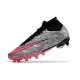 Nike Zoom Mercurial Superfly 9 Elite AG Argent Métallique Hyper Rose Noir