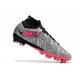 Nike Zoom Mercurial Superfly 9 Elite AG Argent Métallique Hyper Rose Noir