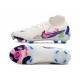 Nike Phantom Luna II Elite FG Blanc Bleu Rose