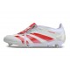 adidas Predator Elite Tongue FG Blanc Rouge