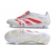 adidas Predator Elite Tongue FG Blanc Rouge