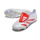 adidas Predator Elite Tongue FG Blanc Rouge