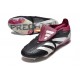 adidas Predator Elite Tongue FG Noir Blanc Violet