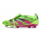 adidas Predator Elite Tongue FG Vert Solaire Equipe Jaune Choc Citron Lucide