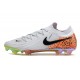 Crampons Nike Phantom GX Elite FG Blanc Noir Orange