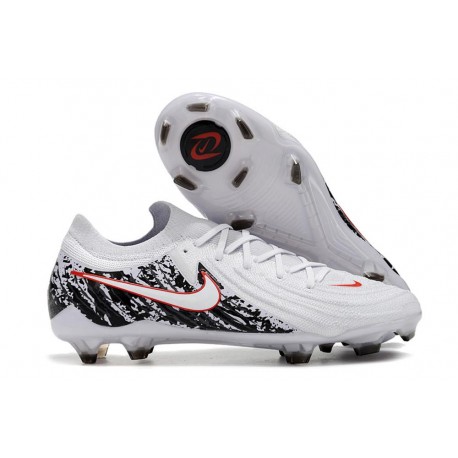 Crampons Nike Phantom GX Elite FG Blanc Noir Rouge