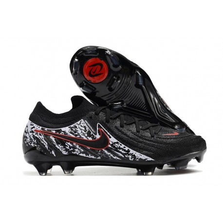 Crampons Nike Phantom GX Elite FG Noir Blanc Rouge