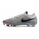 Crampons Nike Phantom GX Elite FG Gris Atmosphère Noir