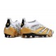 Crampons adidas Predator Elite Laceless FG Blanc Or Gris