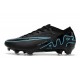 Nike Air Zoom Mercurial Vapor 15 Elite FG Noir Bleu