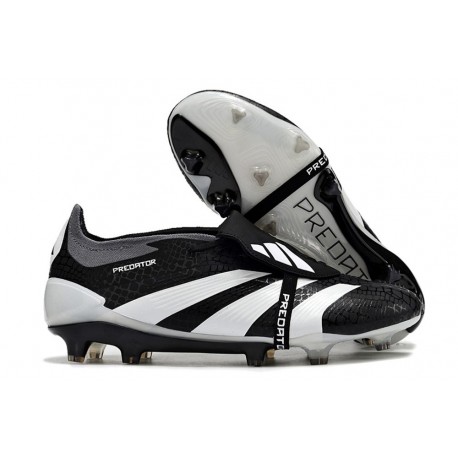 adidas Predator Elite Tongue FG Noir Blanc