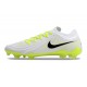 Nike Phantom GX 2 Elite FG Blanc Noir Jaune