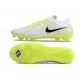 Nike Phantom GX 2 Elite FG Blanc Noir Jaune