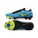 Nike Phantom GX 2 Elite FG Bleu Jaune