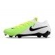 Nike Phantom GX 2 Elite FG Blanc Vert Noir