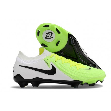 Nike Phantom GX 2 Elite FG Blanc Vert Noir