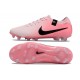 Nike Tiempo Legend X Elite FG Neuf Rose Mousse Noir