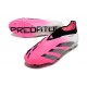 Crampons adidas Predator Elite Laceless FG Rose Blanc Noir