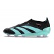 Crampons adidas Predator Elite Laceless FG Noir Bleu