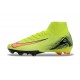 Crampon Nike Zoom Mercurial Superfly X Elite FG Jaune Orange