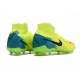 Crampon Nike Zoom Mercurial Superfly X Elite FG Jaune Orange