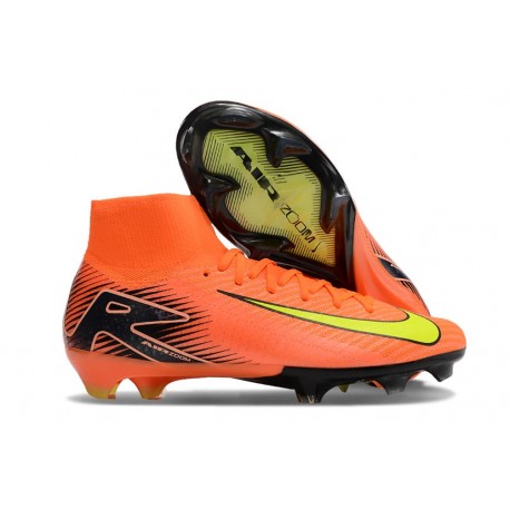 Crampon Nike Zoom Mercurial Superfly X Elite FG Orange Jaune