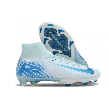 Crampon Nike Zoom Mercurial Superfly X Elite FG Bleu Glacier Bleu Orbite