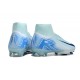 Crampon Nike Zoom Mercurial Superfly X Elite FG Bleu Glacier Bleu Orbite