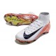 Crampon Nike Zoom Mercurial Superfly X Elite FG Blanc Noir Orange