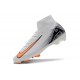 Crampon Nike Zoom Mercurial Superfly X Elite FG Blanc Orange Noir