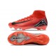 Crampon Nike Zoom Mercurial Superfly X Elite FG Rouge Noir