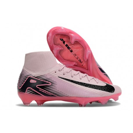 Crampon Nike Zoom Mercurial Superfly X Elite FG Rose Noir