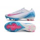 Nike Air Zoom Mercurial Vapor XVI Elite FG Blanc Bleu Rose