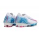 Nike Air Zoom Mercurial Vapor XVI Elite FG Blanc Bleu Rose