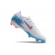 Nike Air Zoom Mercurial Vapor XVI Elite FG Blanc Bleu Rose