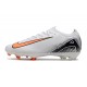 Nike Air Zoom Mercurial Vapor XVI Elite FG Blanc Orange Noir