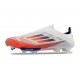 Chaussure adidas F50+ Laceless FG Advancement - Blanc Rouge Bleu