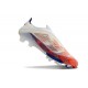 Chaussure adidas F50+ Laceless FG Advancement - Blanc Rouge Bleu