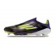 Chaussure adidas F50+ Laceless FG Fast Reborn - Violet Blanc Lucid Lemon