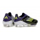 Chaussure adidas F50+ Laceless FG Fast Reborn - Violet Blanc Lucid Lemon