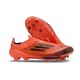 Chaussure adidas F50+ Laceless FG Rouge Noir