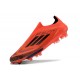 Chaussure adidas F50+ Laceless FG Rouge Noir